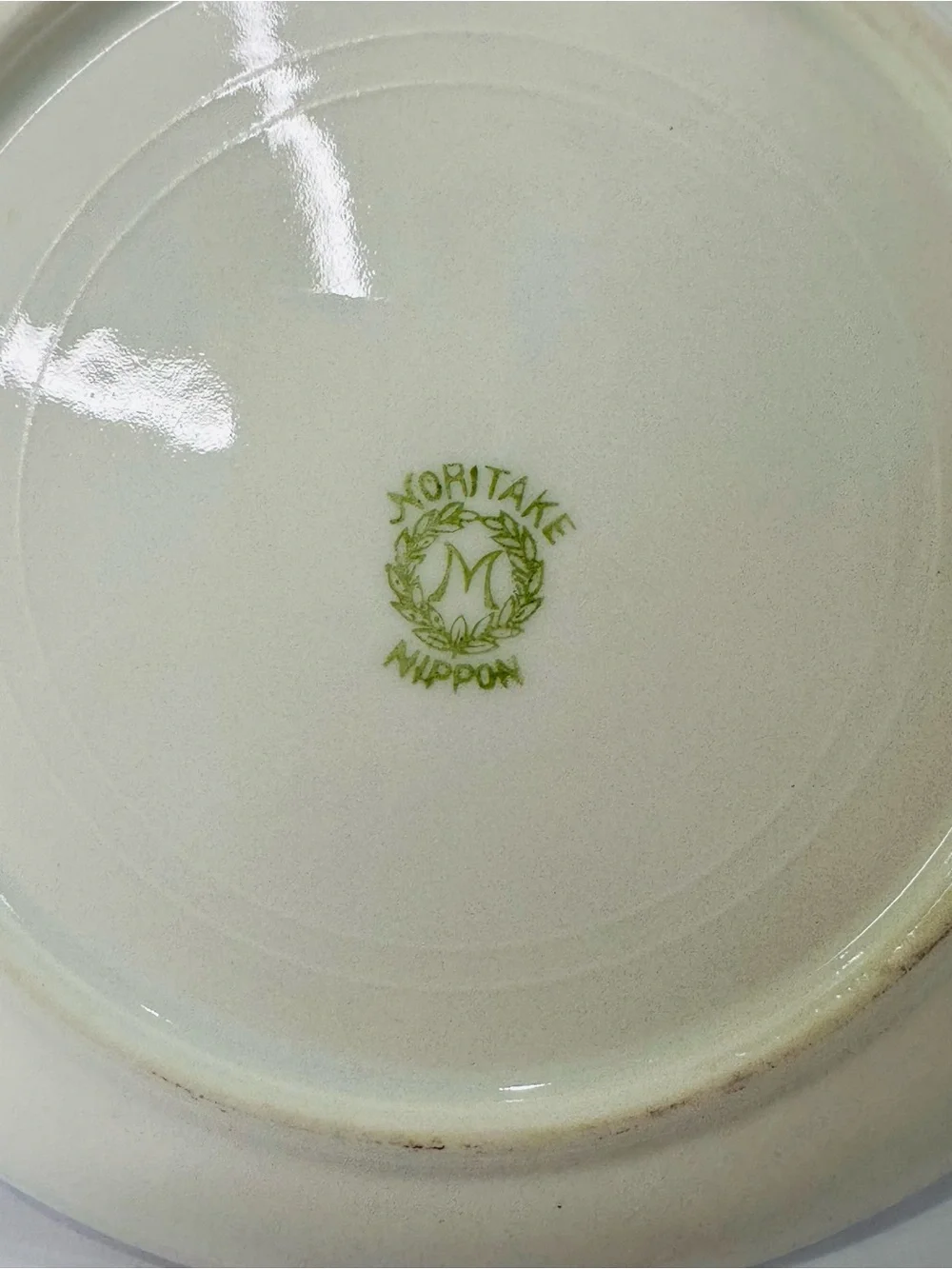 Noritake porcelain saucer
